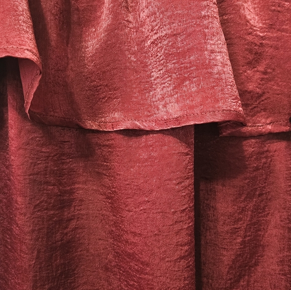 Urban Outfitters Red Blouse Size S-P - Picture 7 of 10